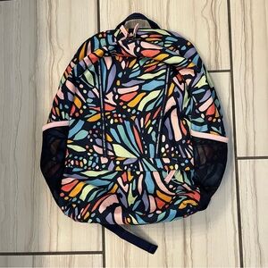 Lands' End Butterfly Wing navy blue medium Classmate Backpack